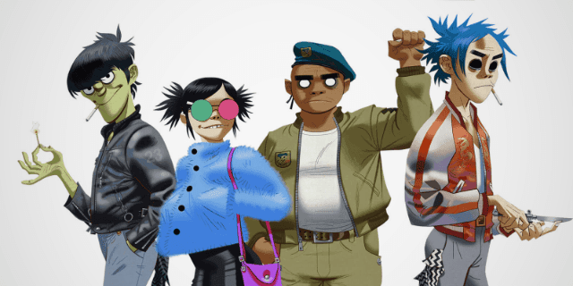 Плейлист Gorillaz: лучшее